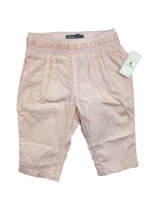 Baby Gap Pink Pull-On Pants 3-6M