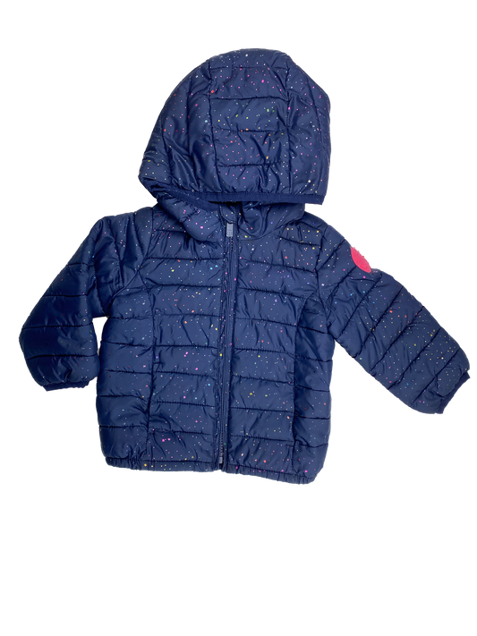 Baby Gap Navy Puffer Jacket 12-18M