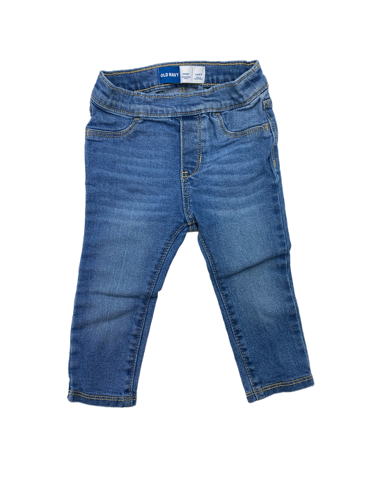 Old Navy Skinny Leg Dark Wash Jeans 18-24M