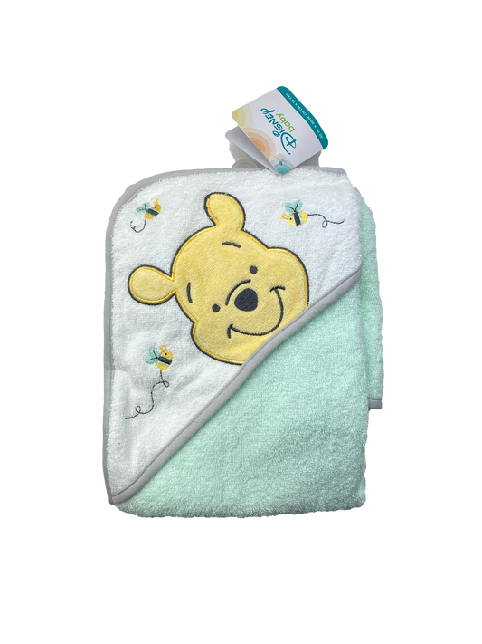 Disney Hooded Towel with Winnie The Pooh