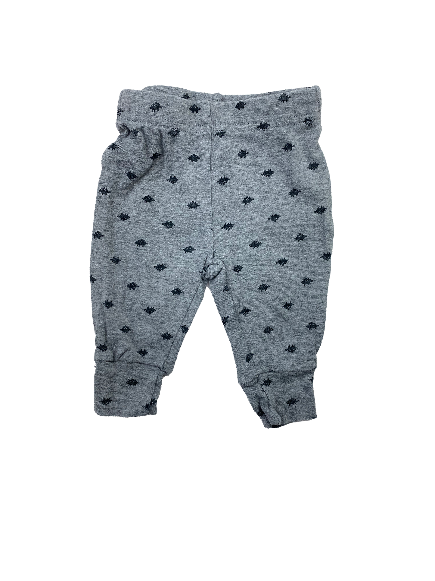 Carter's Grey Joggers with Dinosaurs 0-3M