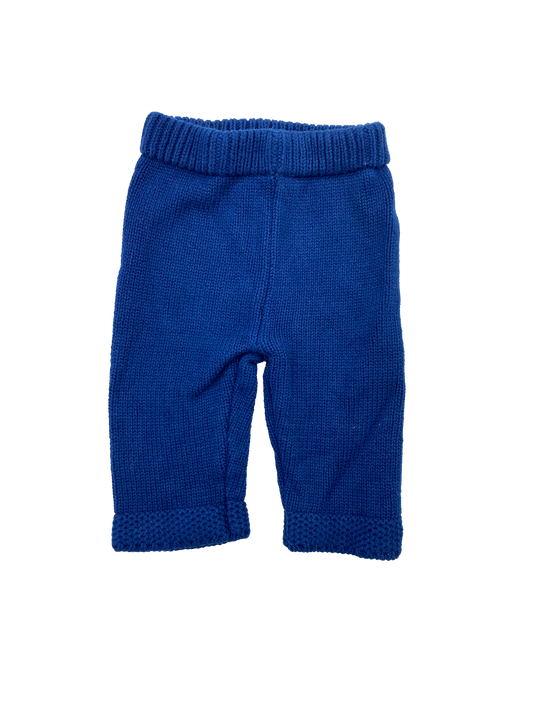 Total Fifth Avenue Blue Knit Pull-On Pants 3M