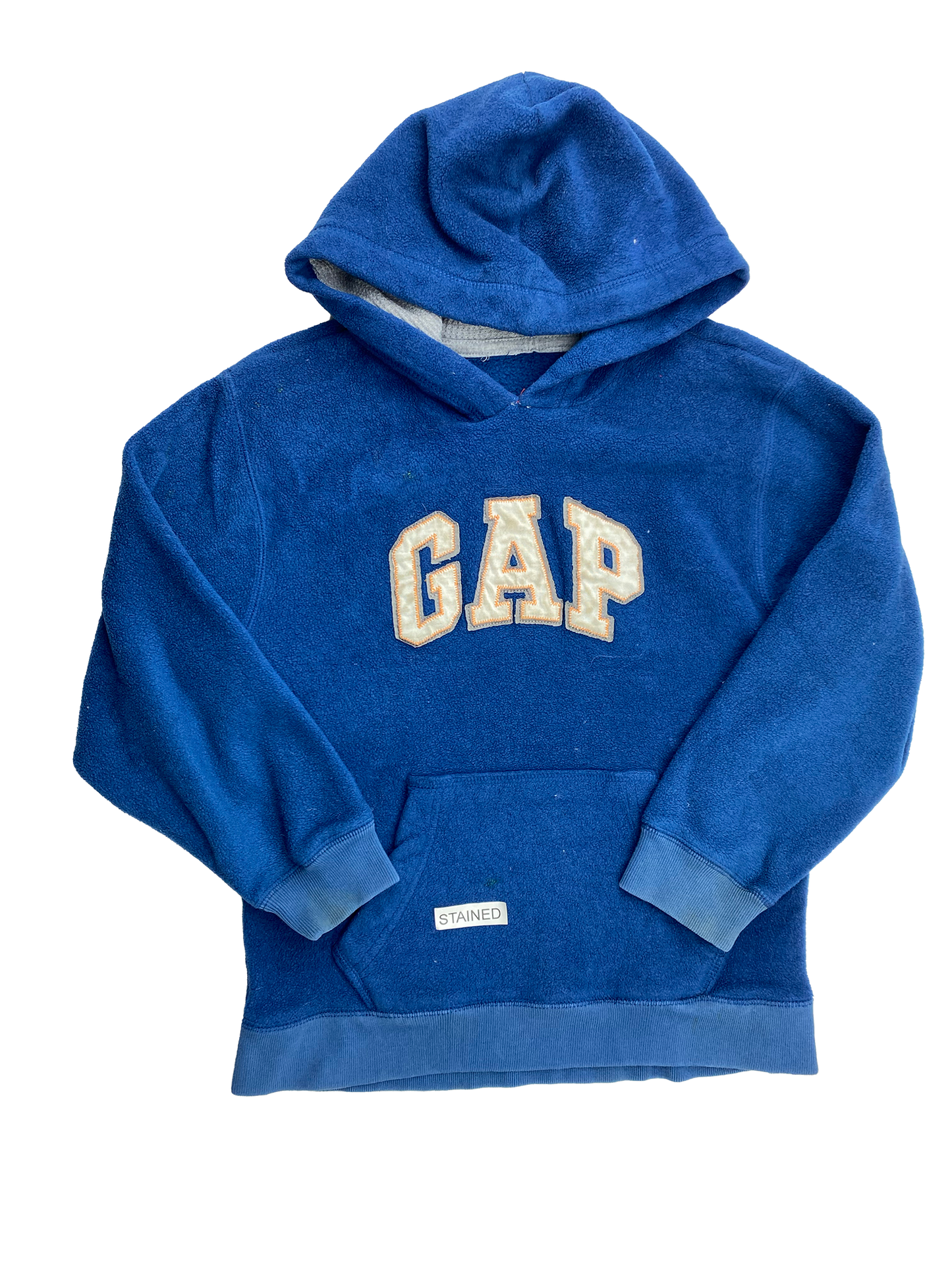 ❗️Stained: Gap Blue Pull-Over Hoodie 8