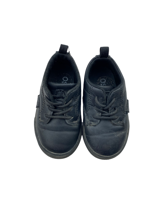 OshKosh Black Pull-On Shoes 4