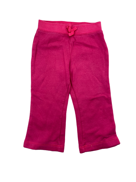 George Pink Fleece Sweatpants 2T