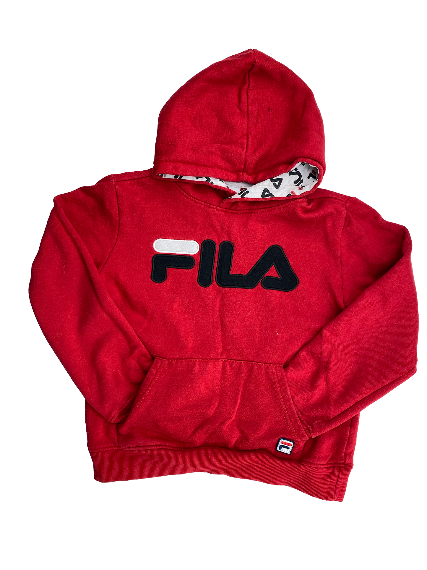 Fila Red Pull-Over Hoodie 10-12