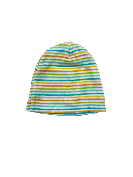 Gerber Multicoloured Striped Beanie 0-6M