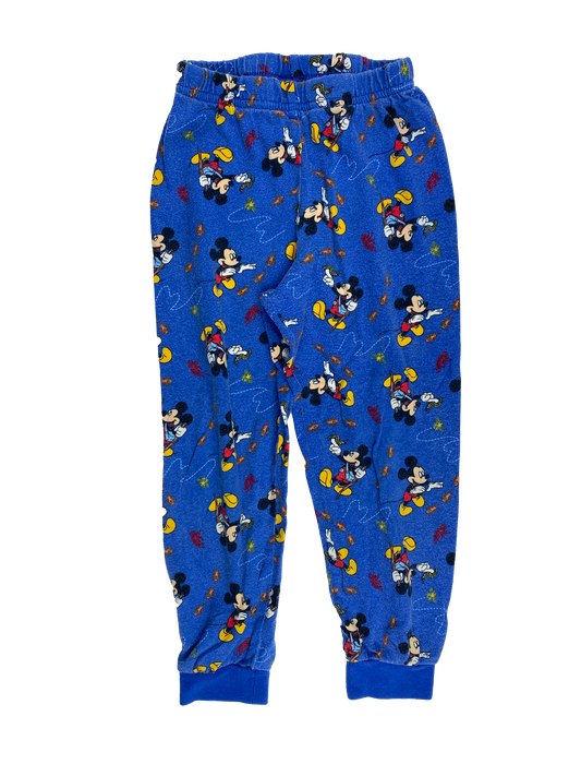 Disney Blue PJ Bottoms with Mickey Mouse 4T