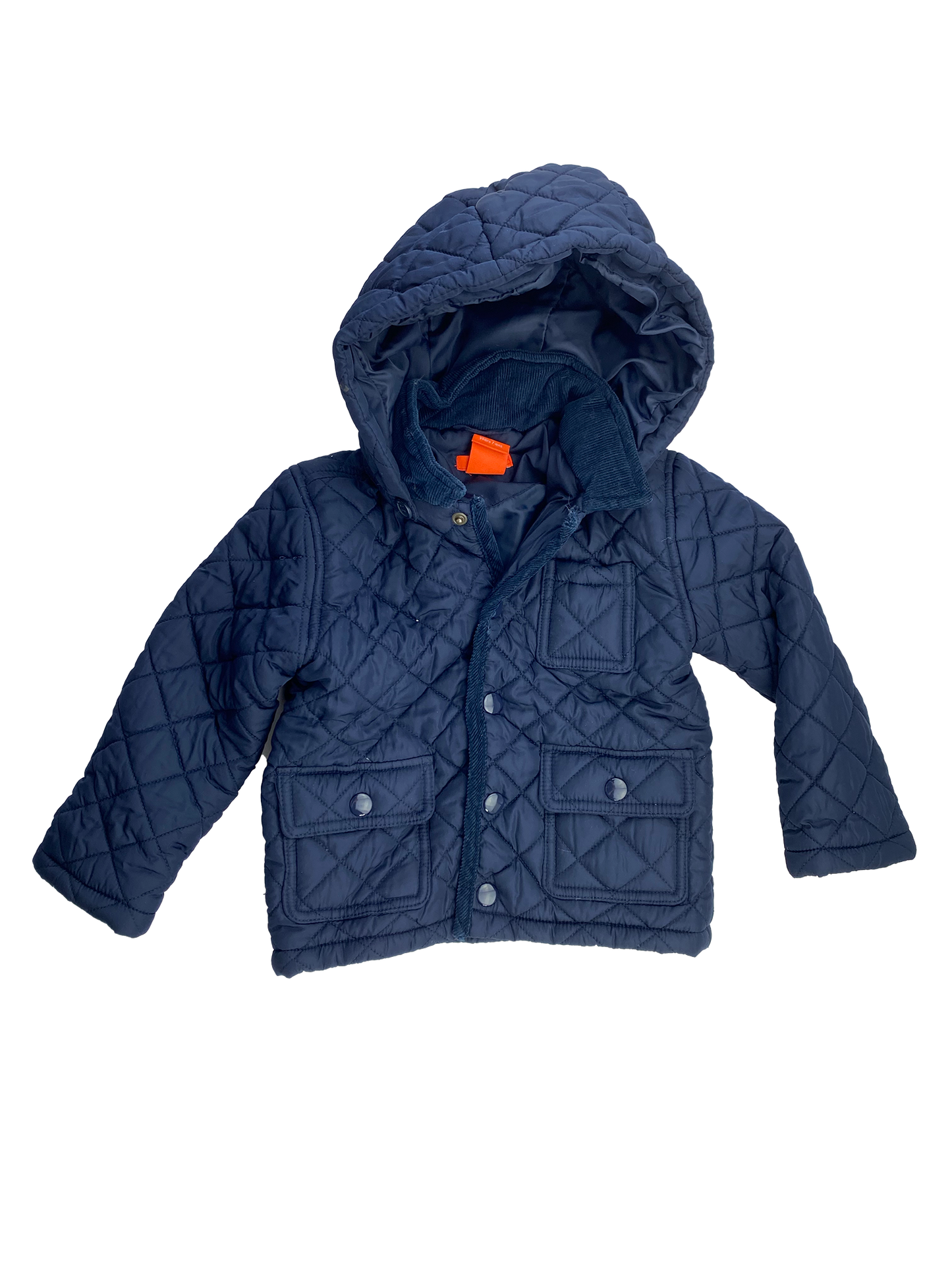 Joe Fresh Navy Quilted Jacket 2T