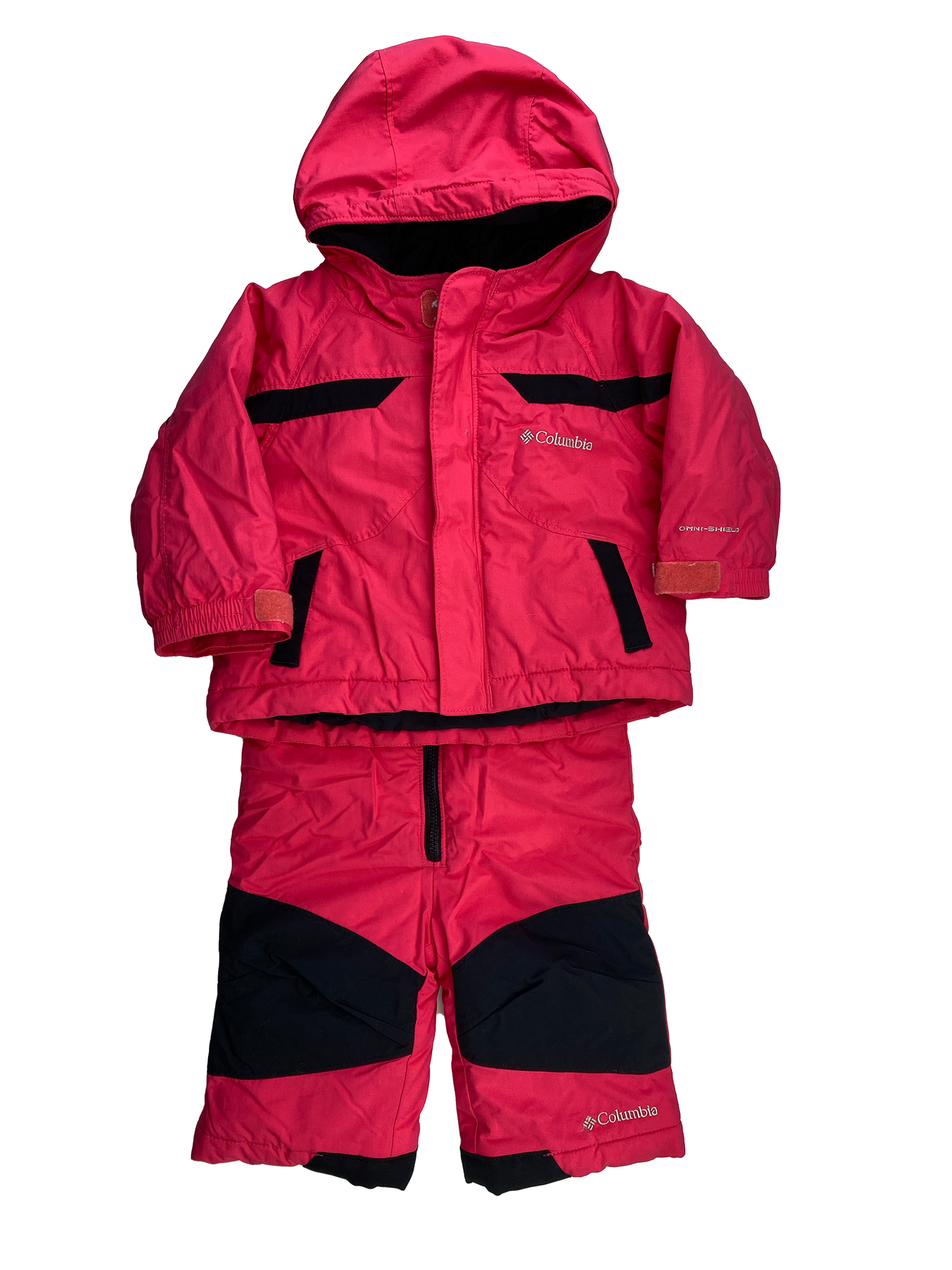 Columbia Pink Snowsuit 12M