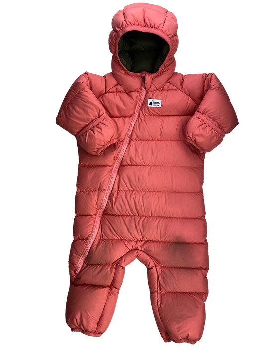 ❗️Stained: MEC Pink Puffer One-Piece Snowsuit 12M