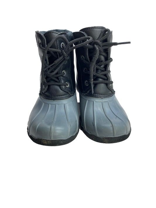 YoKids Black Duck Boots 1Y