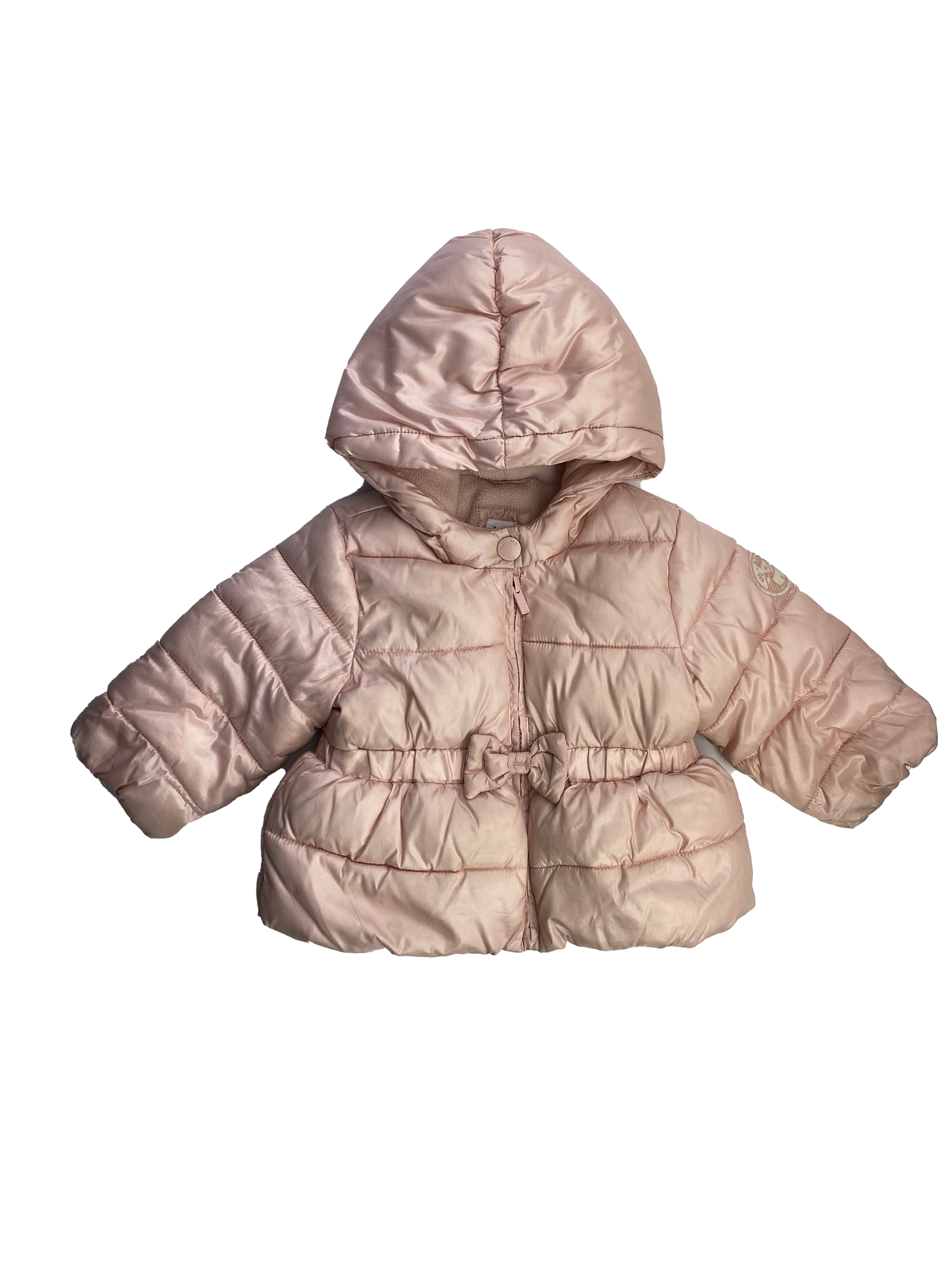 Baby Gap Pink Puffer Jacket 12 18M The Sweet Pea Shop