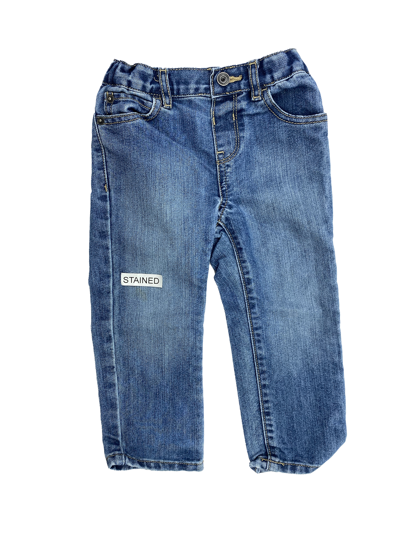 ❗️Stain: OshKosh Skinny Leg Medium Wash Jeans 2T