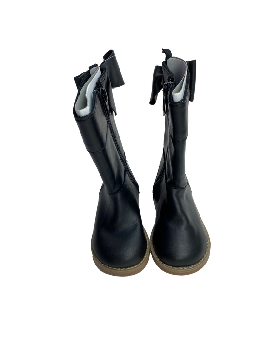 Black Boots with Bows 5