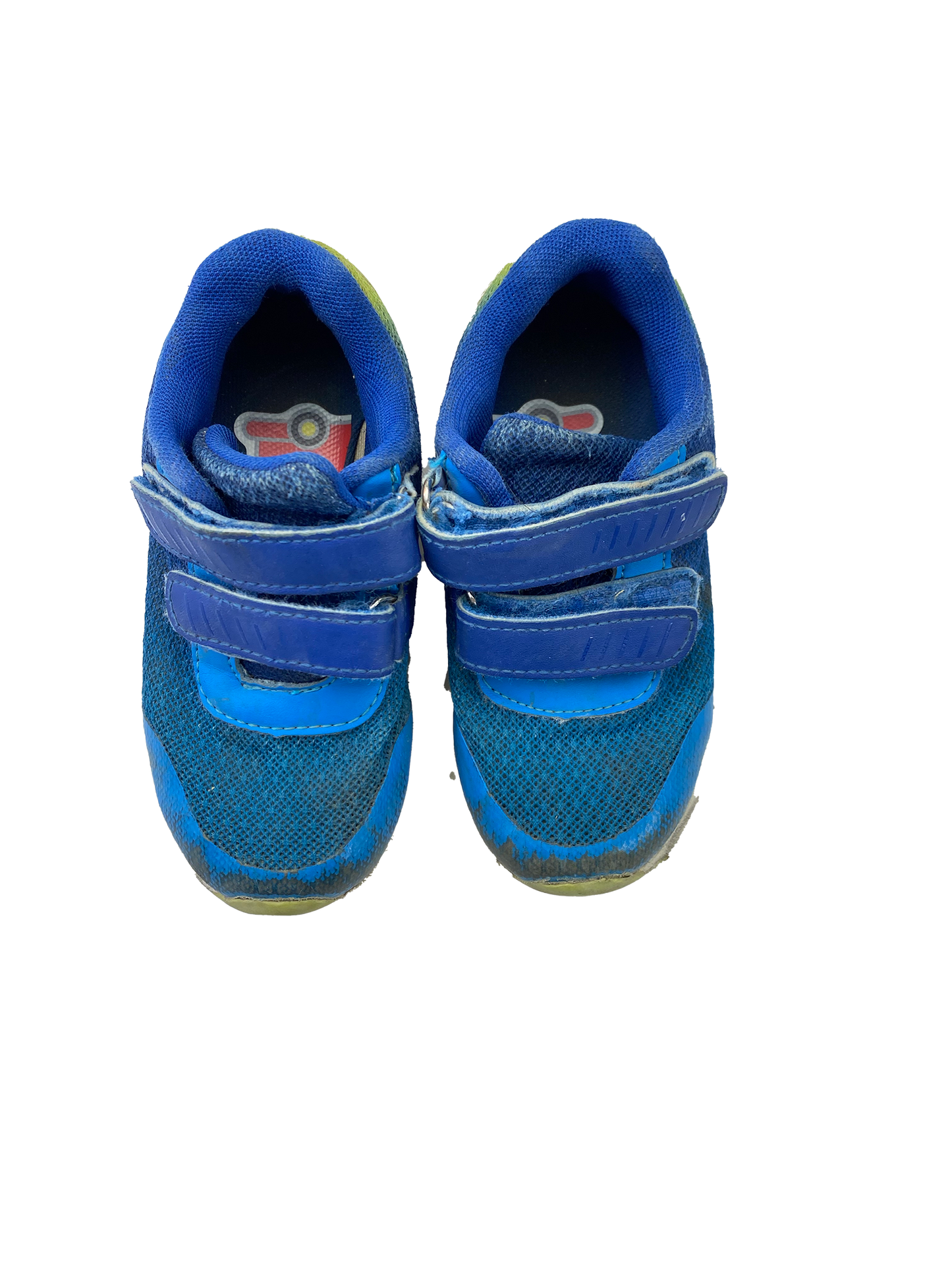 Blue Running Shoes with Velcro 8