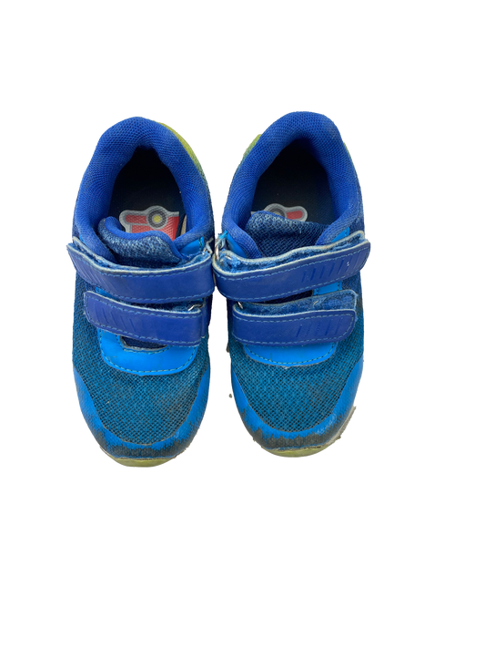 Blue Running Shoes with Velcro 8