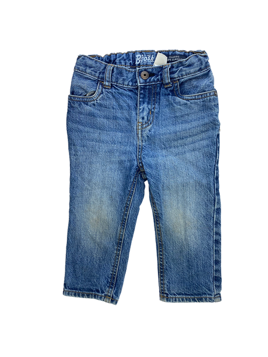 OshKosh Classic Cut Medium Wash Jeans 18M