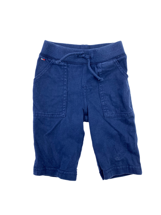 Tommy Hilfiger Navy Pull-On Pants 3-6M