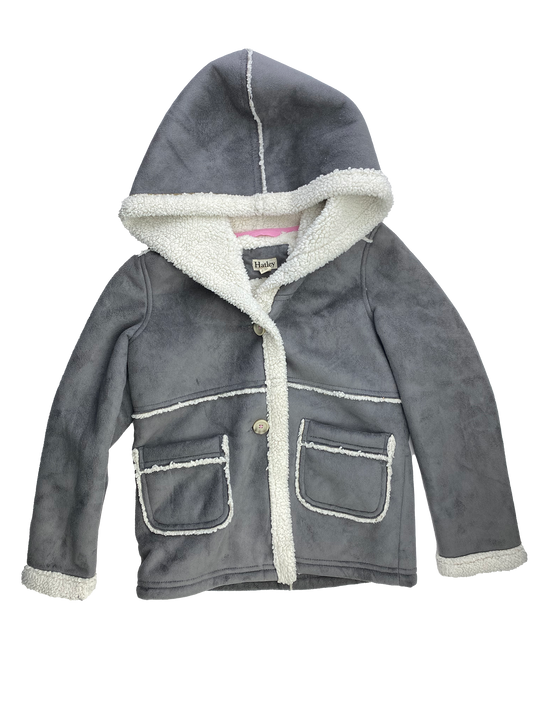 Hatley Grey Microfleece Winter Jacket 8