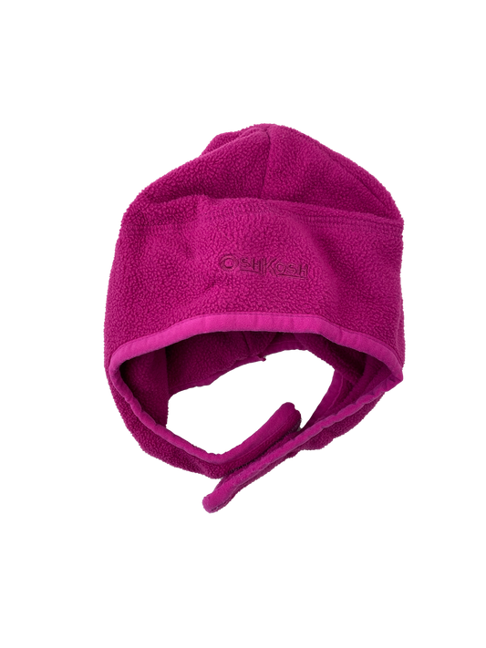 OshKosh Pink Hat with Velcro Chin Strap 3T