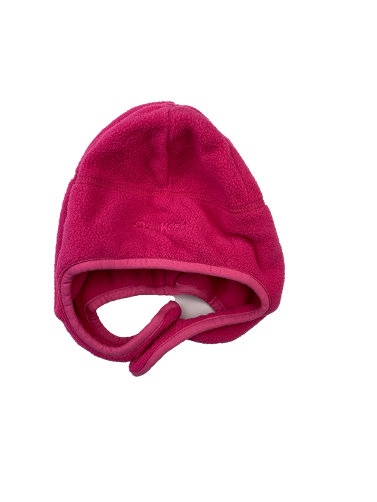 OshKosh Pink Hat with Velcro Chin Strap 2T