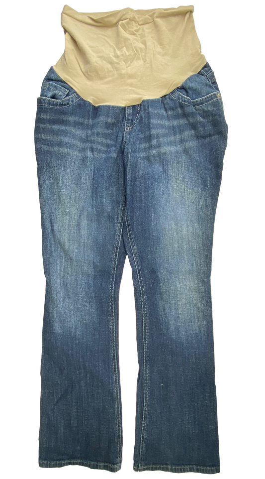 Indigo Blue Bootcut Dark Wash Jeans M