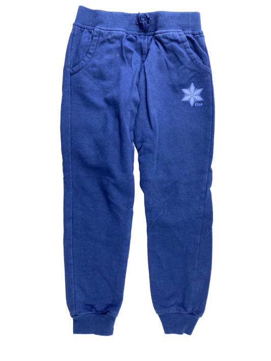 Disney Frozen Blue Joggers with "Elsa"7