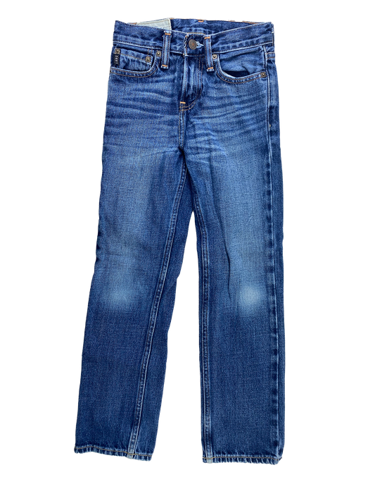 Abercrombie Slim Straight Dark Wash Jeans 8