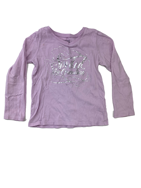 The Children's Place Pink Long Sleeve "Spoiled By Grandma" 4T