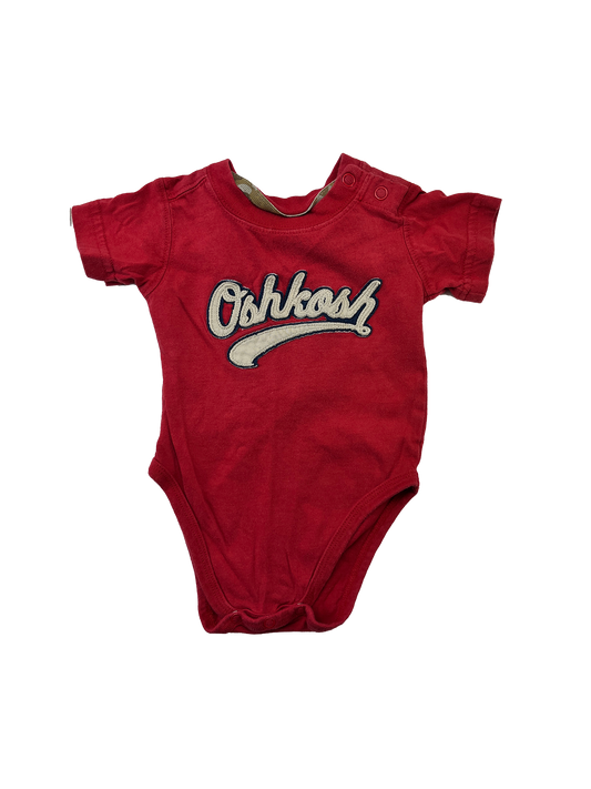 OshKosh Red Onesie 0-3M