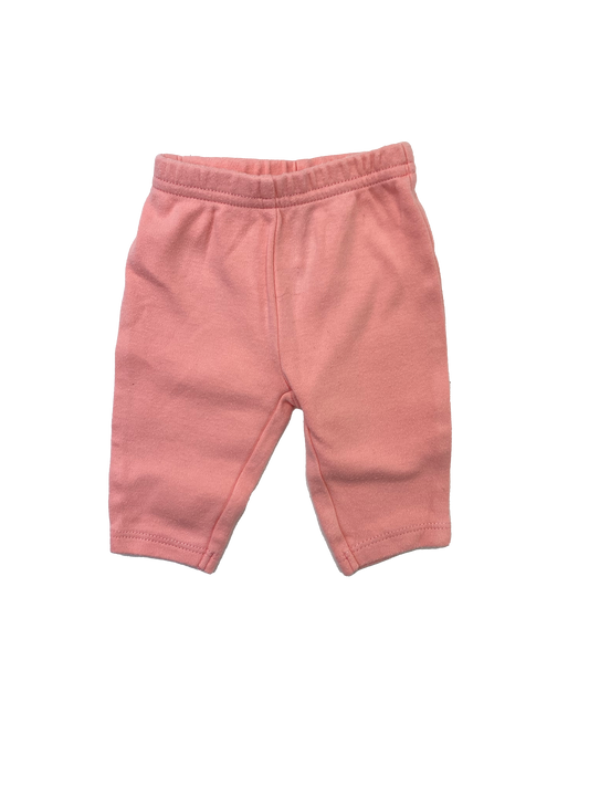 Child of Mine Pink Pull-On Pants NB