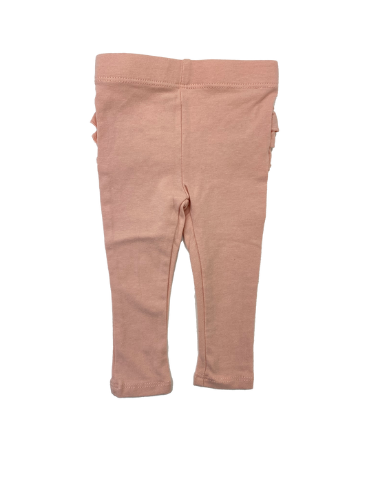 Pink Ruffles Leggings 0-3M