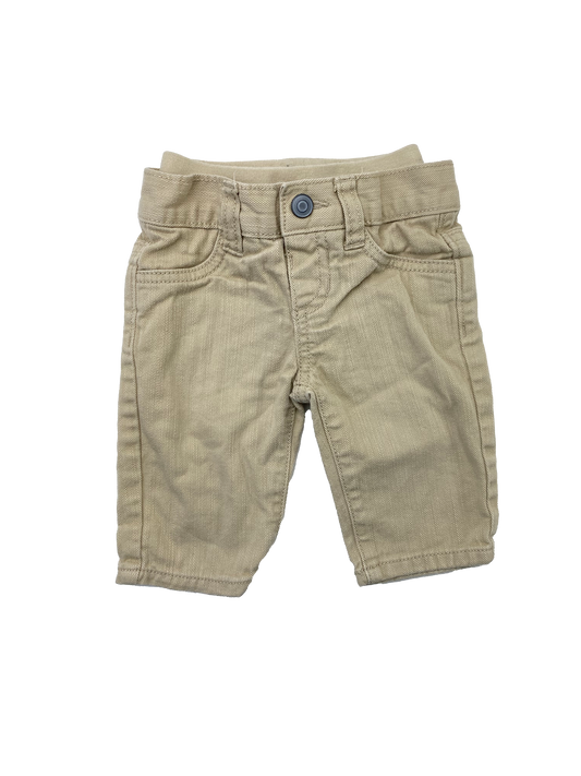 The Children's Place Tan Jeans 3-6M