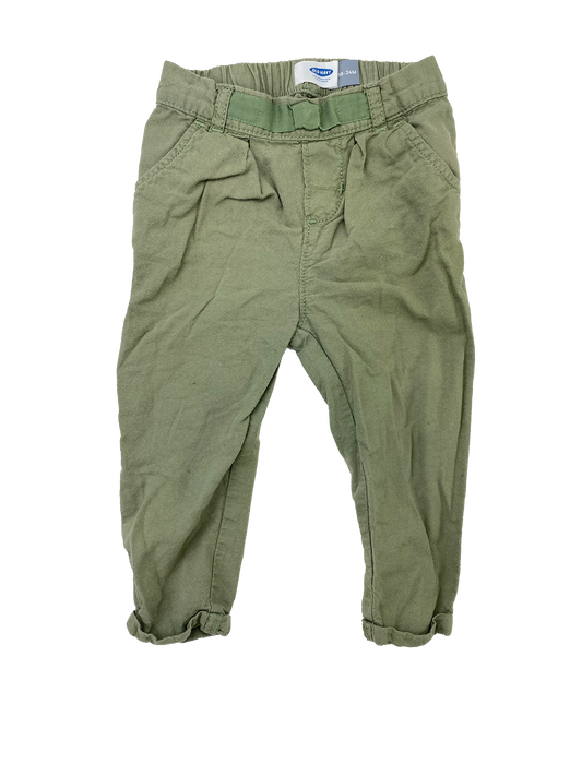 Old Navy Green Pants 18-24M