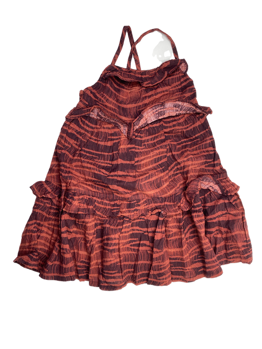 Old Navy Maroon Set Dress with Shorts 5T