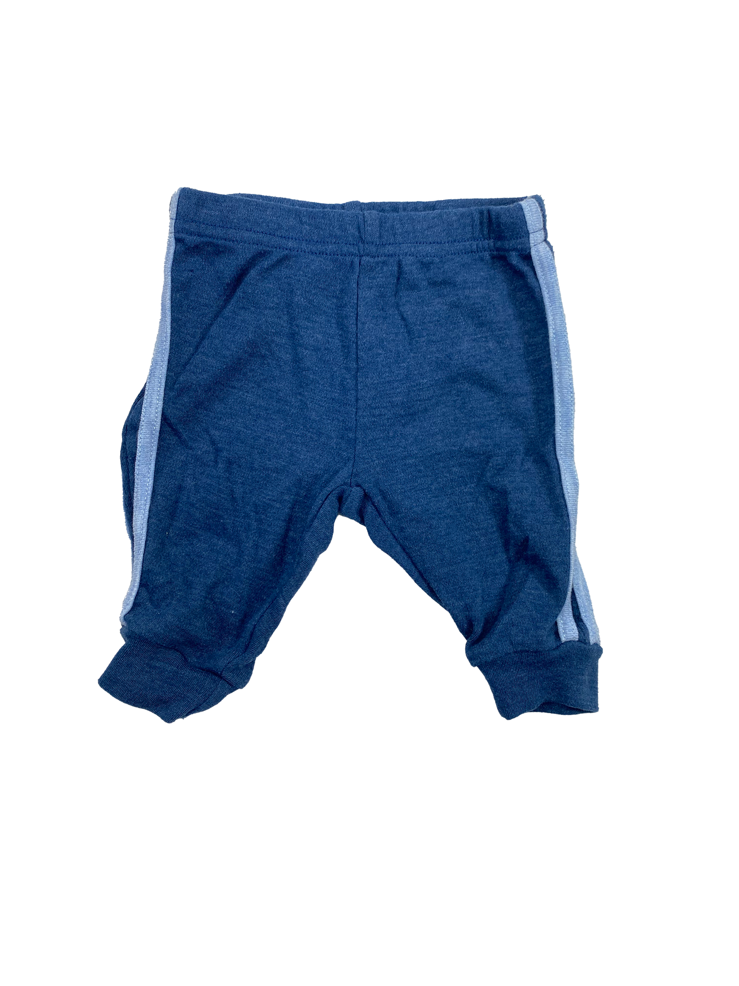 Baby Mode Navy Pants with Blue Stripes 0-3M