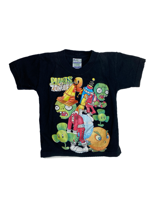 Fressh Kids Black T-Shirt with Zombies 4-5