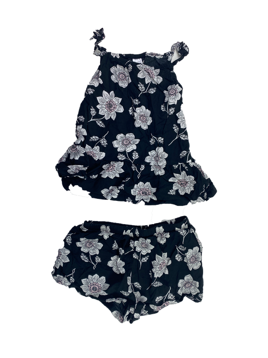 Carter's 2-Piece Set Tank Top & Shorts with White Flowers 5
