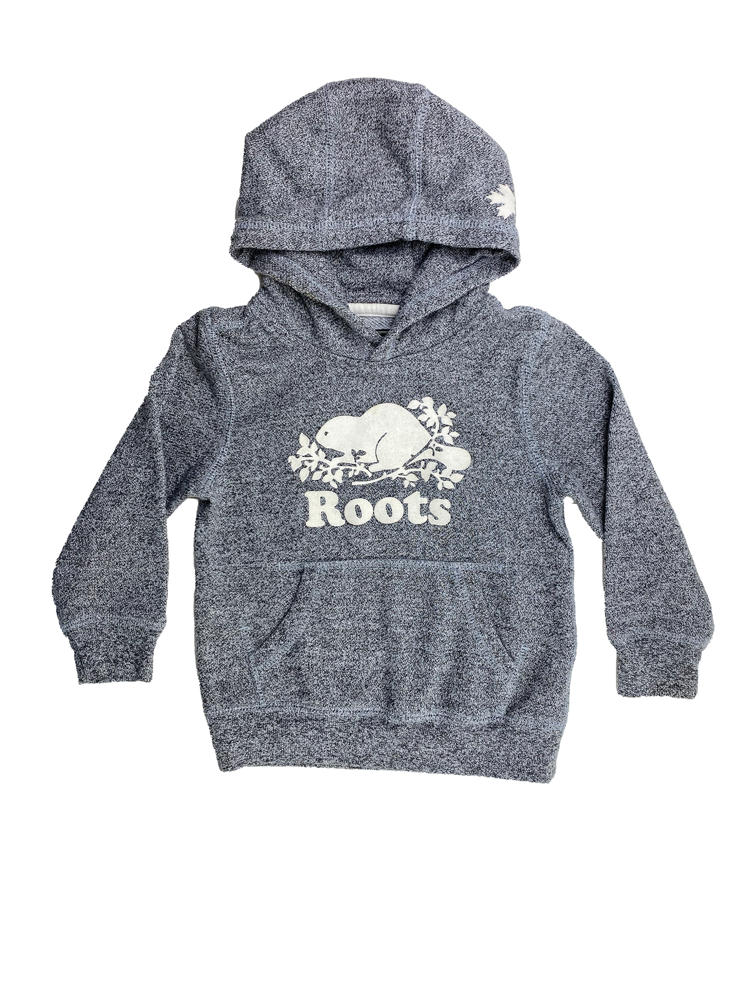 ❗️Stain: Roots Grey Pull-Over Hoodie 3T