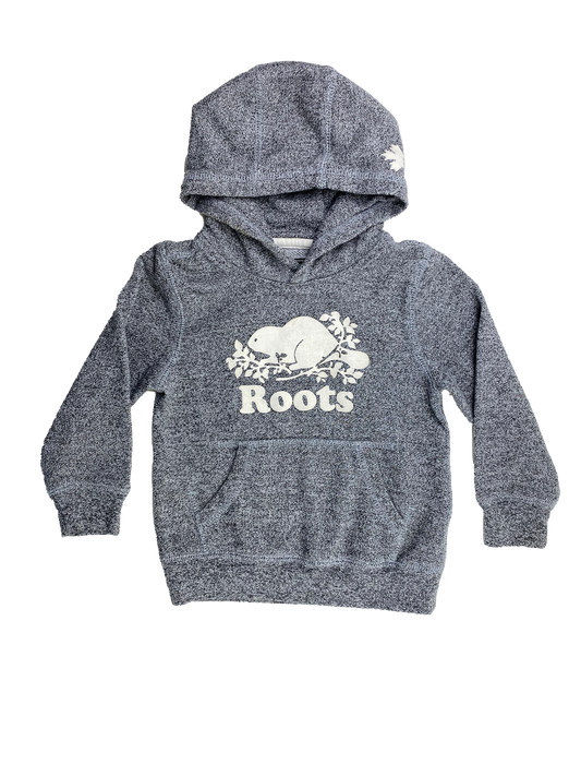 ❗️Stain: Roots Grey Pull-Over Hoodie 3T