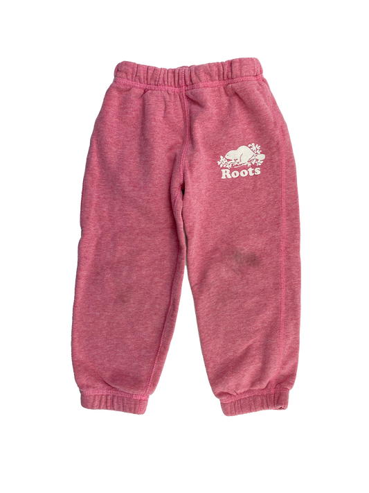 ❗️Stain: Roots Pink Sweatpants 3T