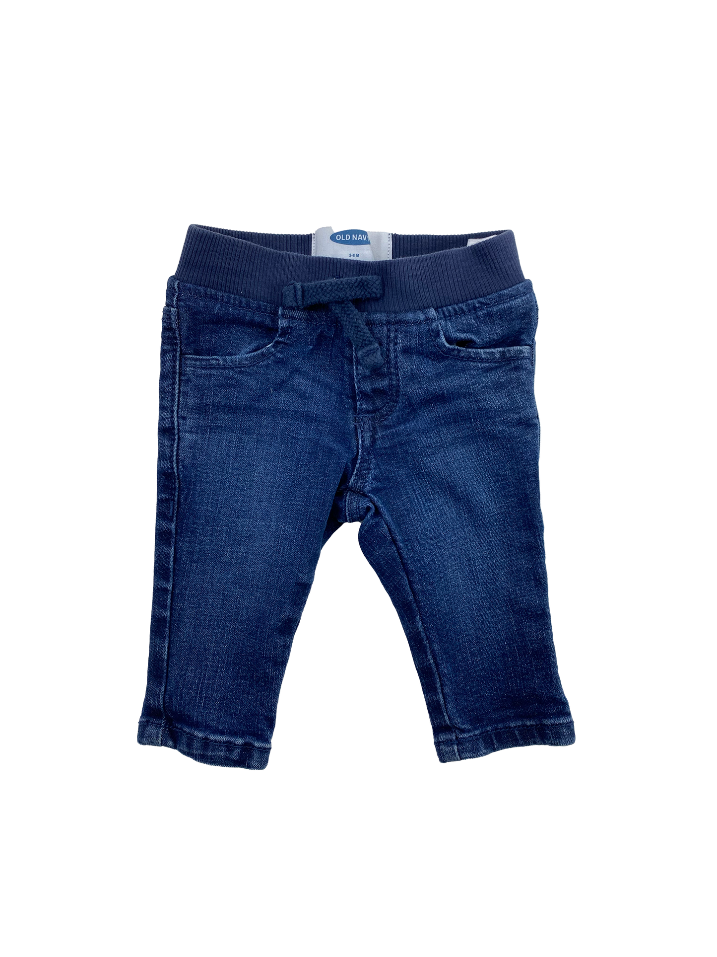 Old Navy Straight Leg Dark Wash Jeans 3-6M