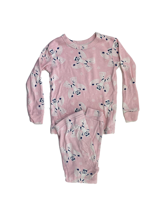 Baby Gap Pink PJ Set with Storm Troopers 3T