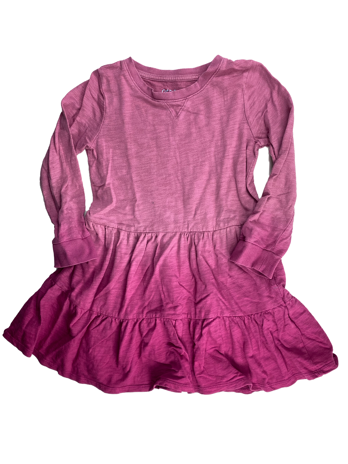 Cat & Jack Pink Ombre Sweater Dress 4-5