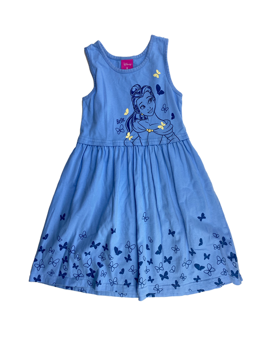 Disney Blue Dress with Belle & Butterflies 5