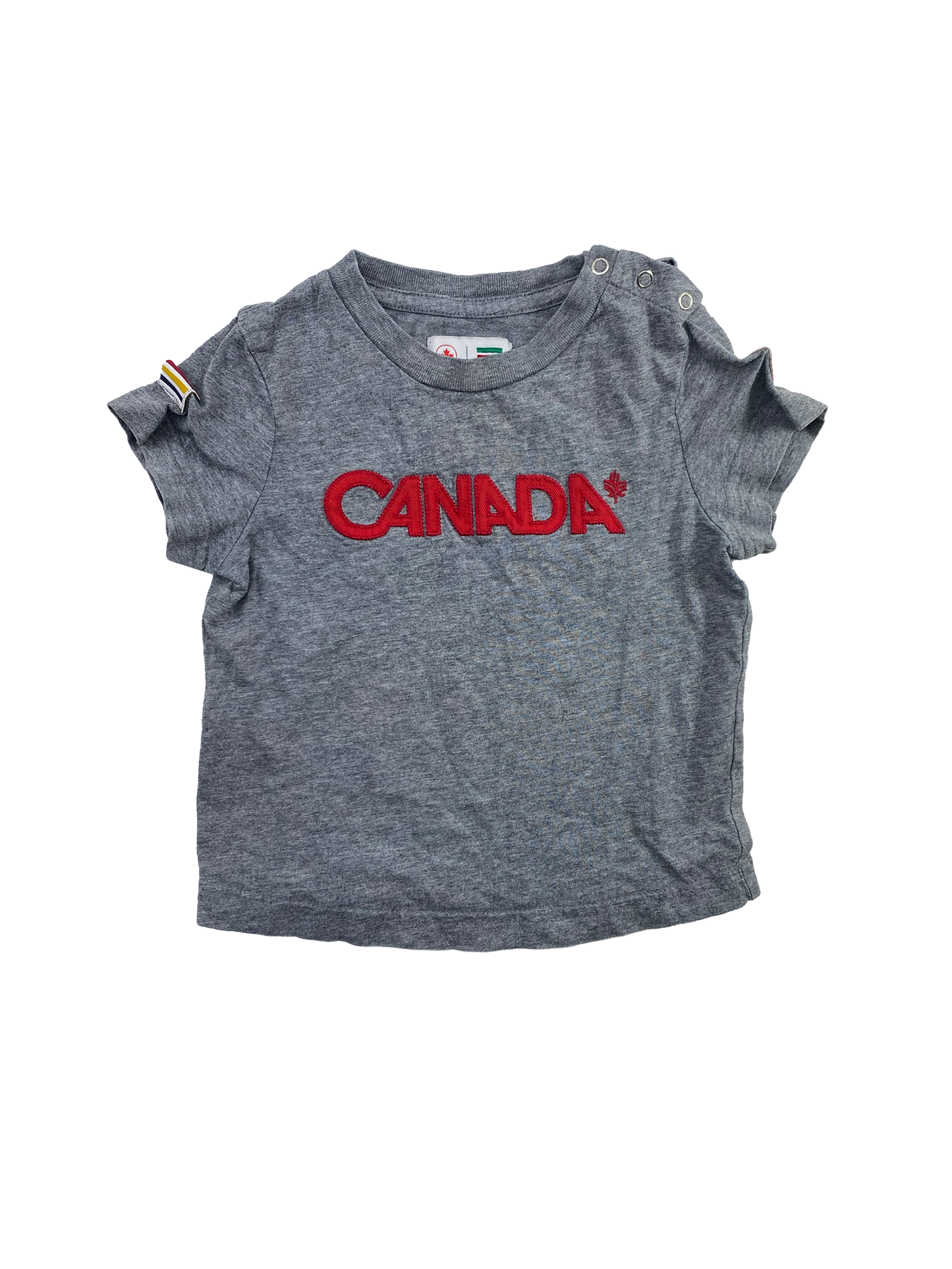 Hudson's Bay Grey Canada T-Shirt 6-12M