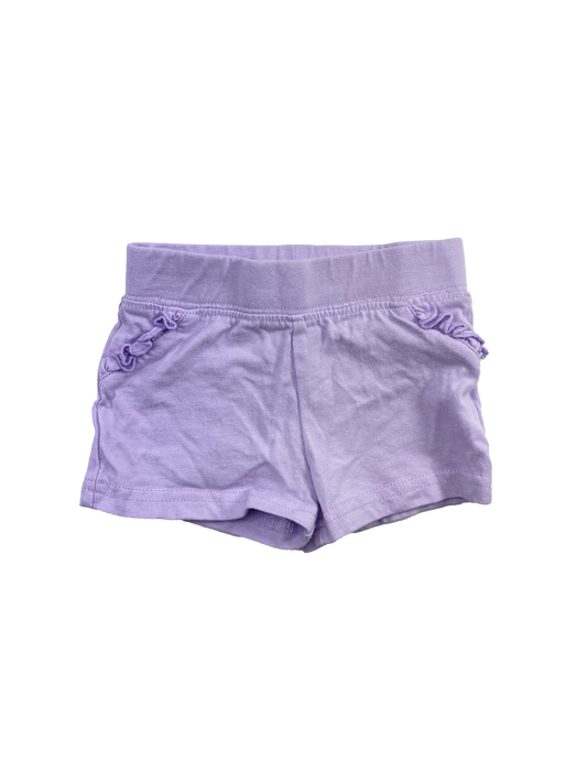 George Purple Shorts 3-6M