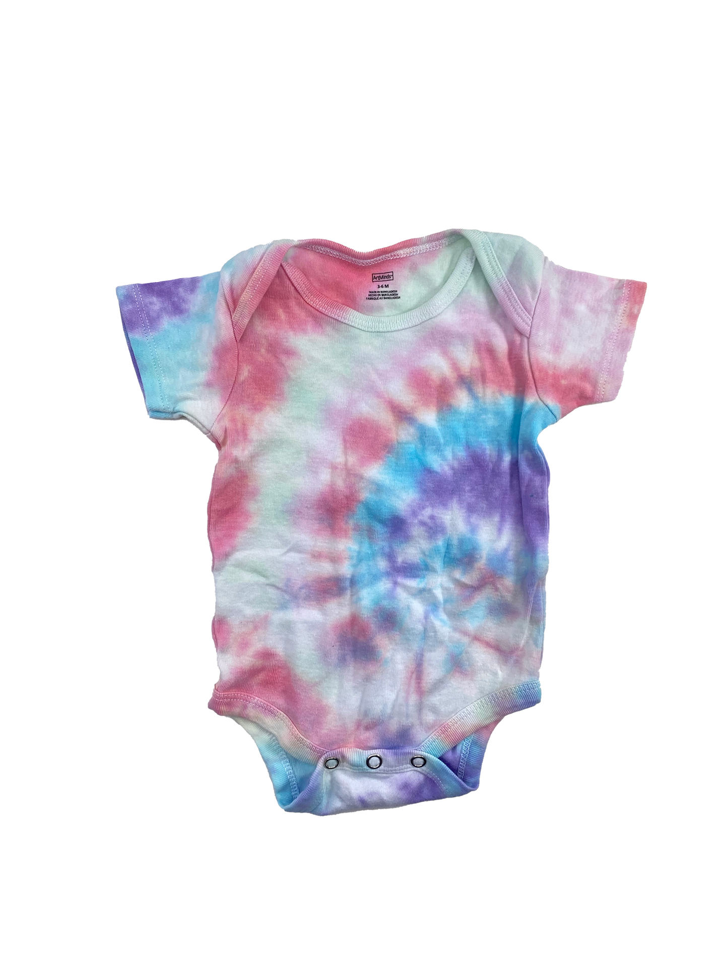 ArtMinds Tie-Dye Onesie 3-6M