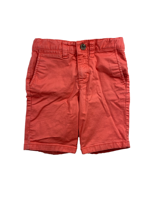 Old Navy Orange Flat Front Shorts 5T